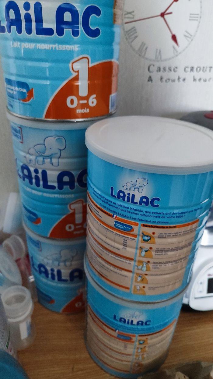 5 boîte de lait lailac 1ère age neuf