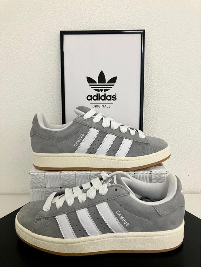 Adidas Originals Campus 00s Grey / White - photo numéro 1