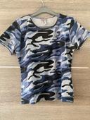 Tee shirt camouflage taille 40