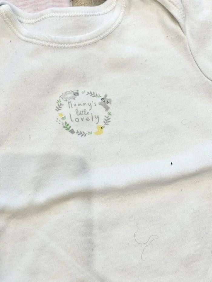 Lot 2 bodies Petit Bateau et La redoute parfait état bébé fille 3 6 mois - photo numéro 3