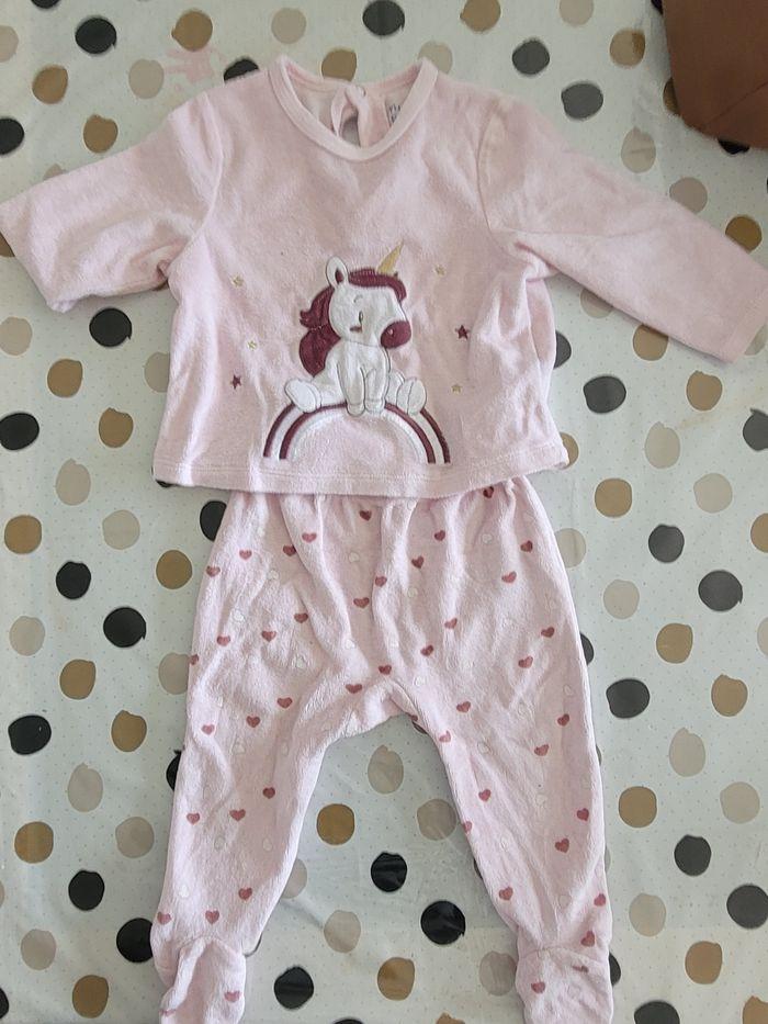 Pyjama 12 mois licorne