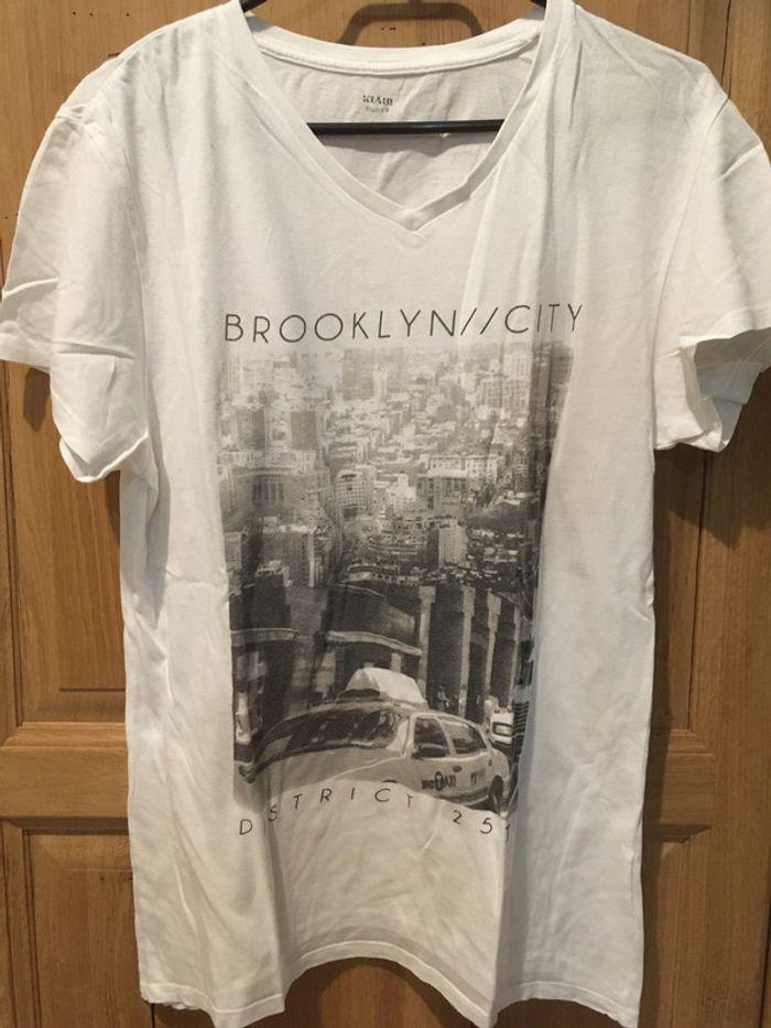 T-shirt Brooklin city kiabi M