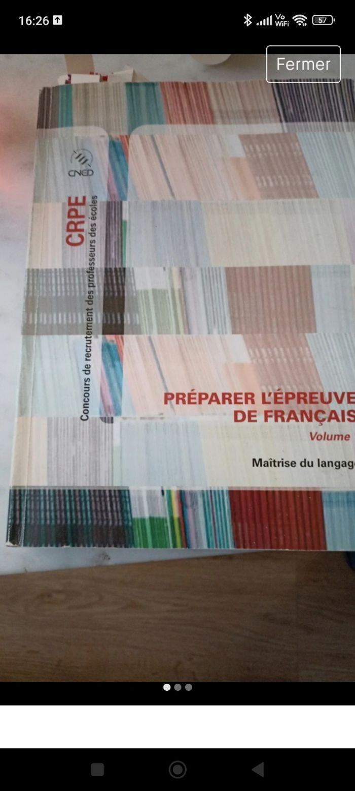 Préparer l'épreuve de français au CRPE - photo numéro 2