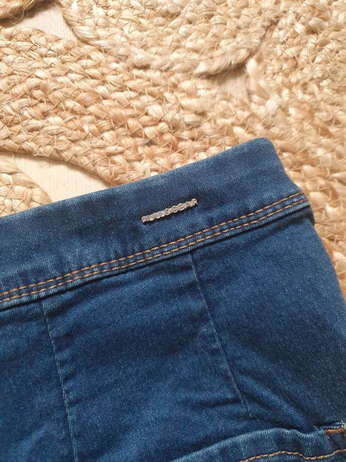 Short en jean bleu marine taille haute - Stradivarius - Taille L : 40 - photo numéro 5