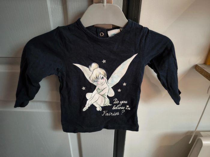 T shirt fille Disney 9-12 mois - photo numéro 1