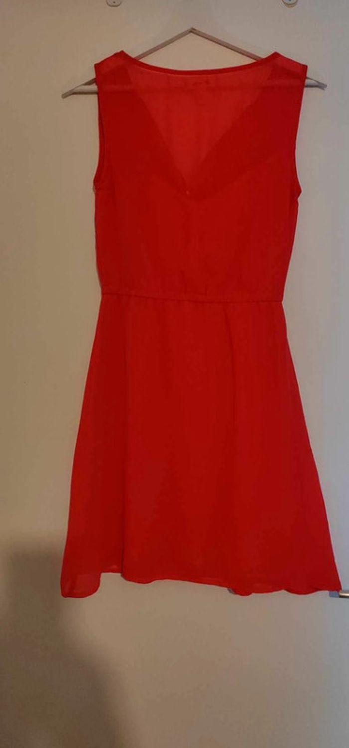 Robe rouge voile XS Jennyfer - photo numéro 3