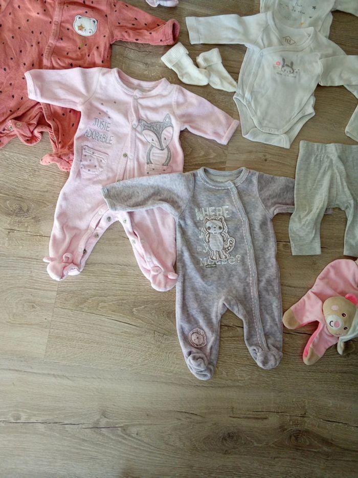 Lot vêtements bébé fille 1 mois - photo numéro 5