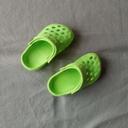 Imitation crocs verte pointure 20