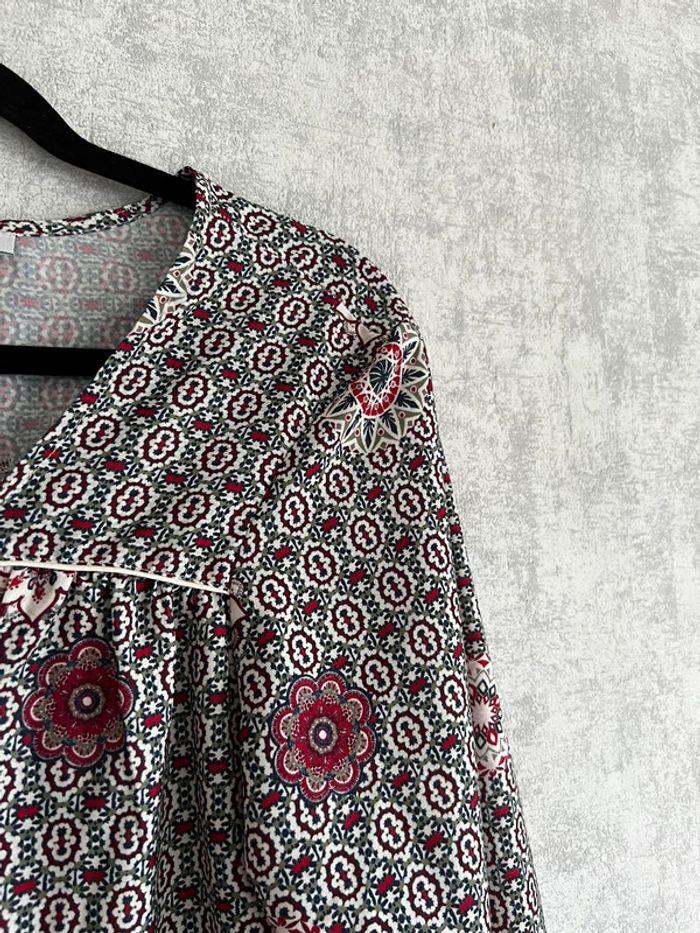 Blouse à motifs Modavista taille 48 - photo numéro 3