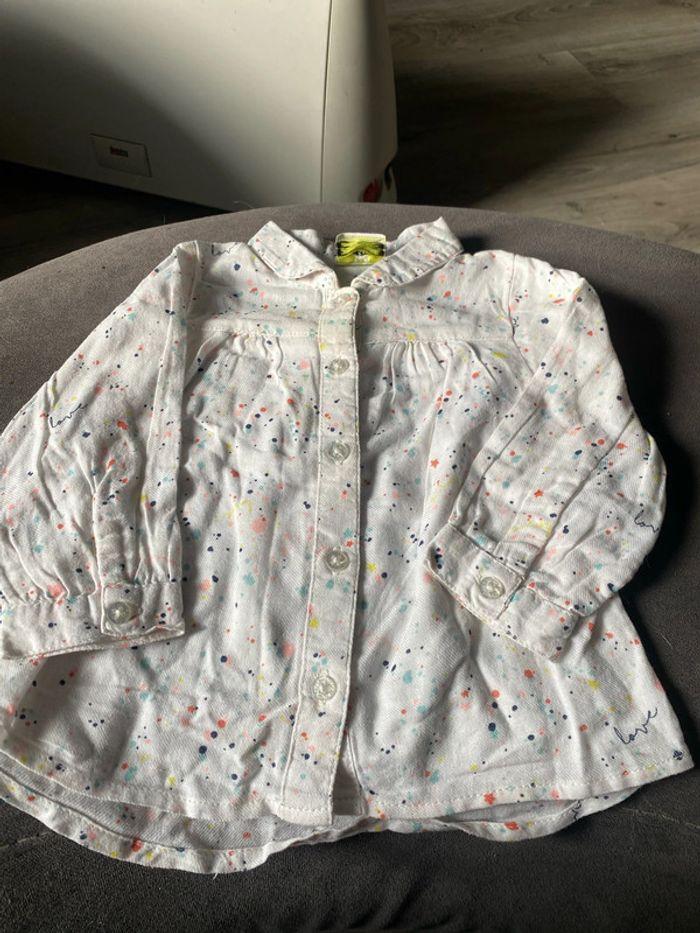 Chemise bébé fille