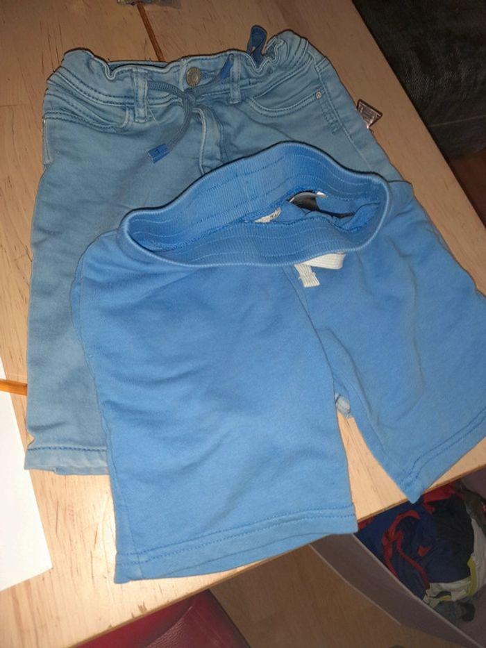 2 short bleu 4 6 ans tbe