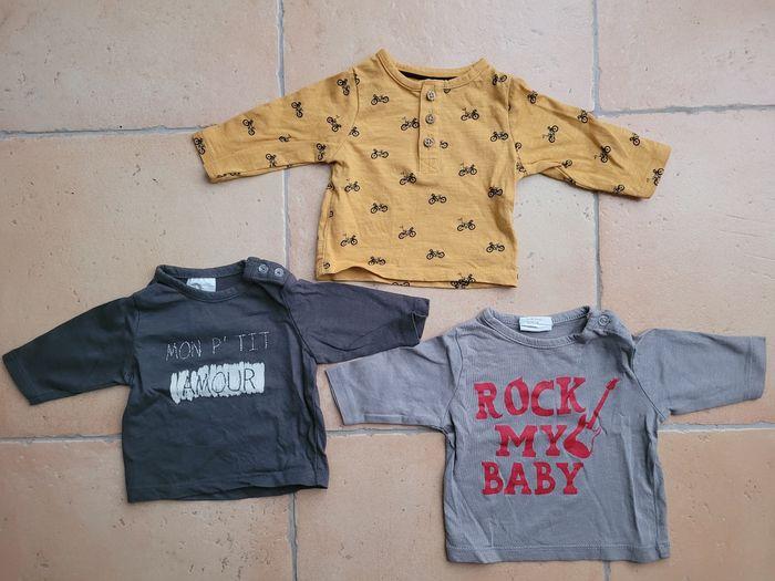 Lot t-shirts kiabi 1 mois