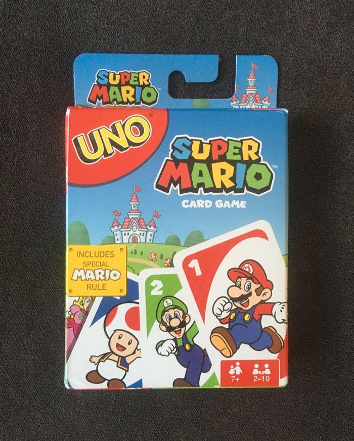 Jeu UNO, édition Super Mario Neuf, Mattel - photo numéro 1