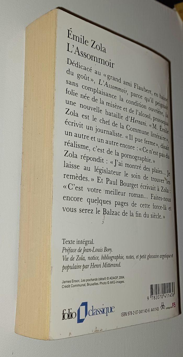 Livre l'Assomoir de Émile Zola - photo numéro 5