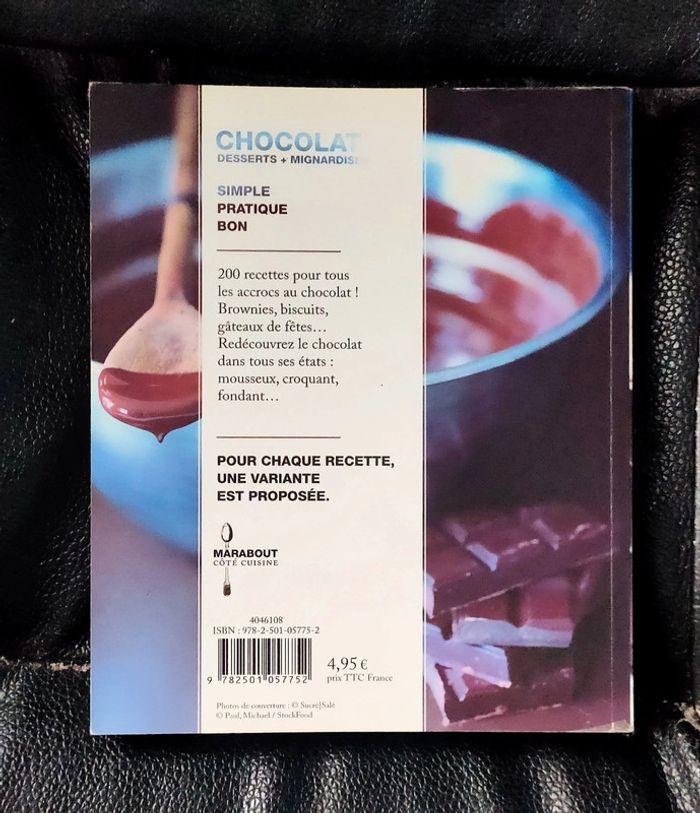 Livre de recettes sur le chocolat - photo numéro 2