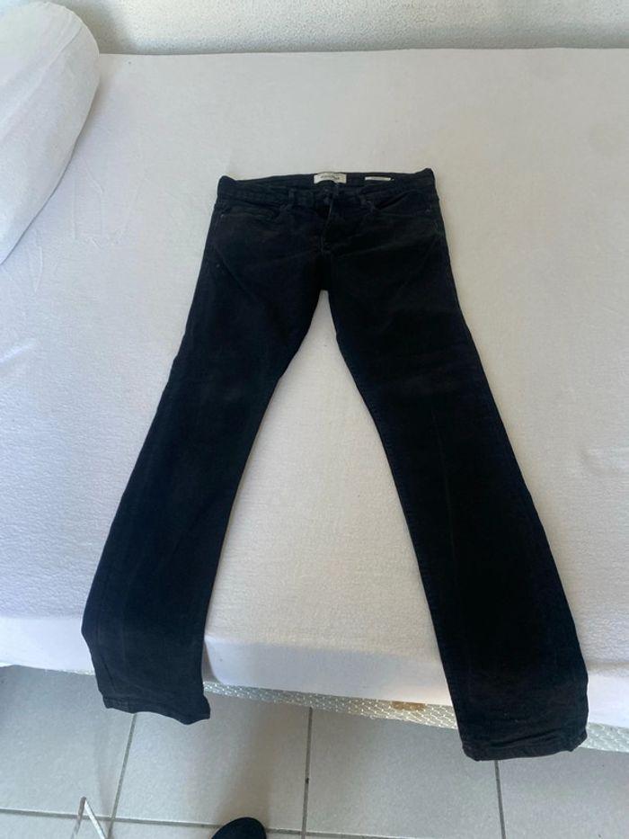 Pantalon noir skinny marque pull&bear - photo numéro 3