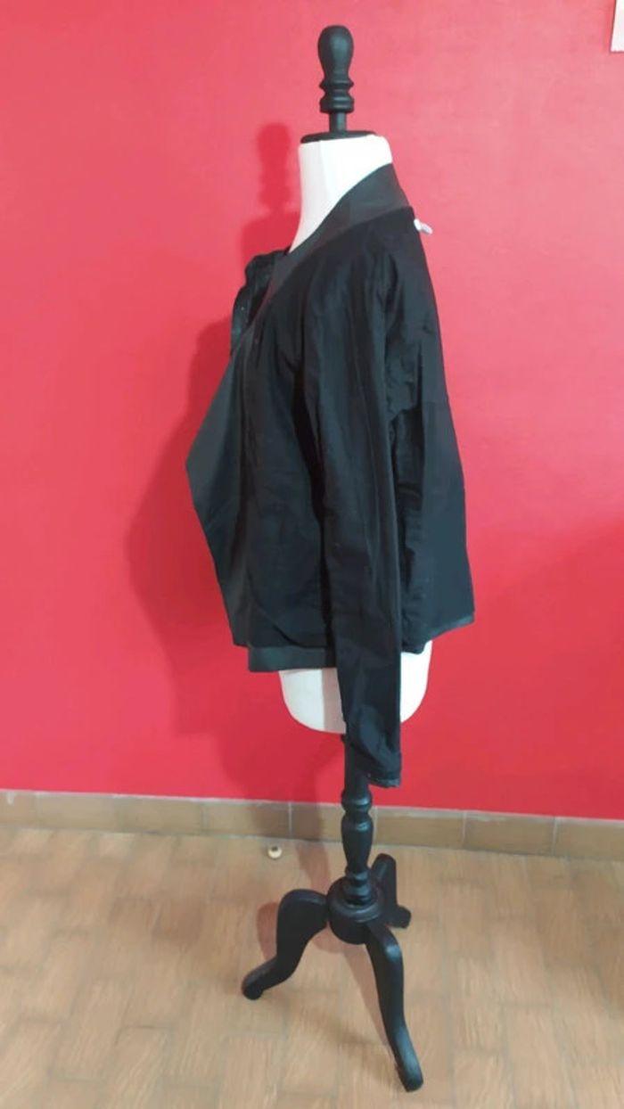 Blouson Cuir Noir Taille 42 en Excellent état - photo numéro 10