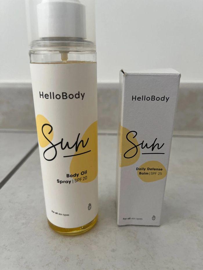 Lot de 2 produits de la gamme Sun de Hello Body - photo numéro 2