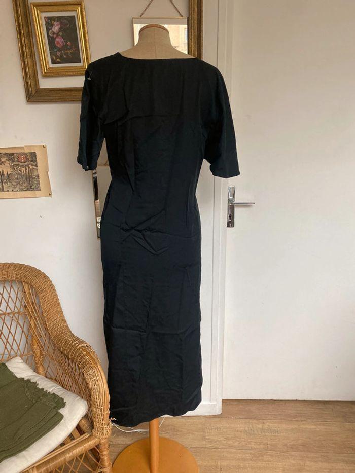 Très belle robe Kiabi longue boutonnée taille 38 lyocell - photo numéro 5