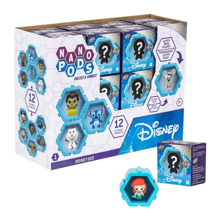 Figurine Nano Pods Disney et Pixar Surprise Collectibles | Personnage attaché dans Un Pod Connectabl - photo numéro 3