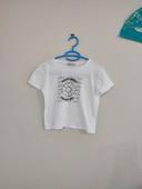 T-shirt blanc manches courtes