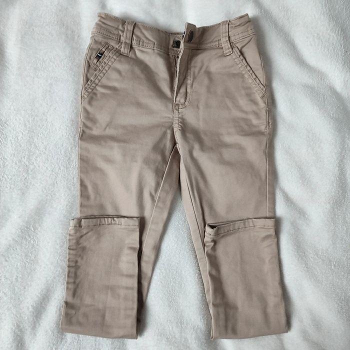 Pantalon slim orchestra beige 5 ans - photo numéro 1