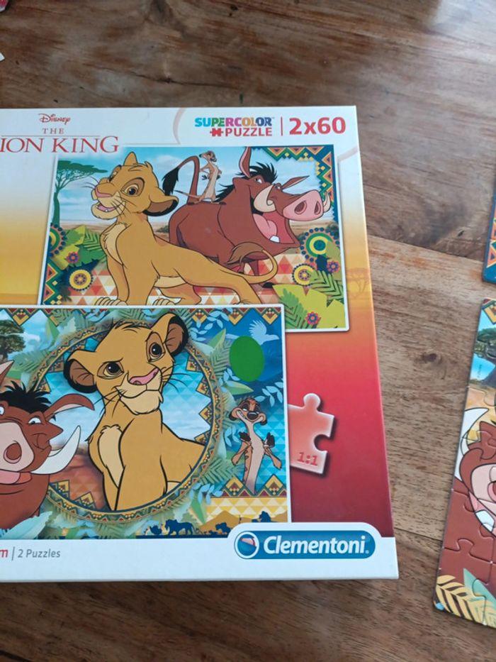 Puzzles 2x60 lion king  Disney 5ans+ - photo numéro 6