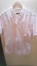 Chemise homme rose très clair