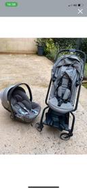 Poussette cybex eazy s twist+ cosy cybex cloud z