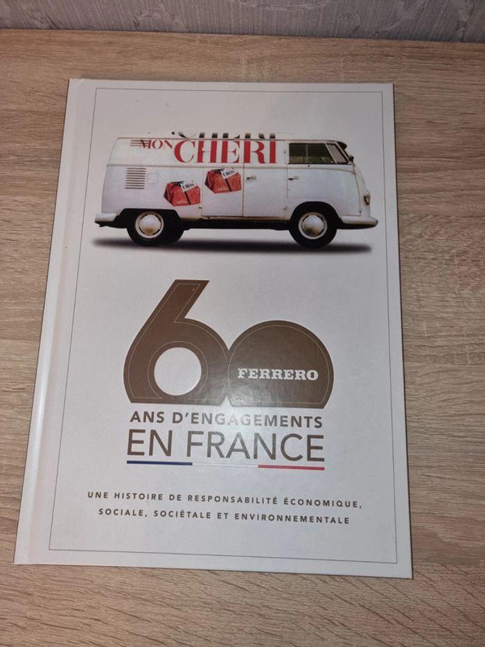 Livre Ferrero 60 ans d engagement en france - photo numéro 1