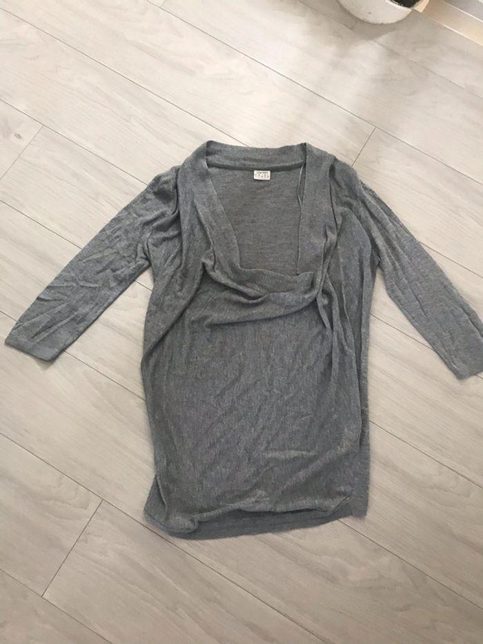 Pull léger gris Esprit - photo numéro 1