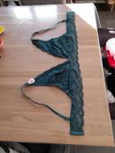 Soutien gorge vert