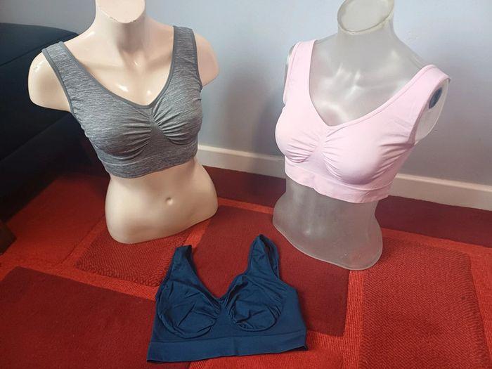 Lot de 3 Brassière femme L/XL - photo numéro 1