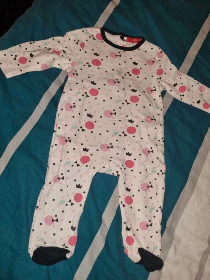 Pyjama bébé fille 1 pièce - photo numéro 1