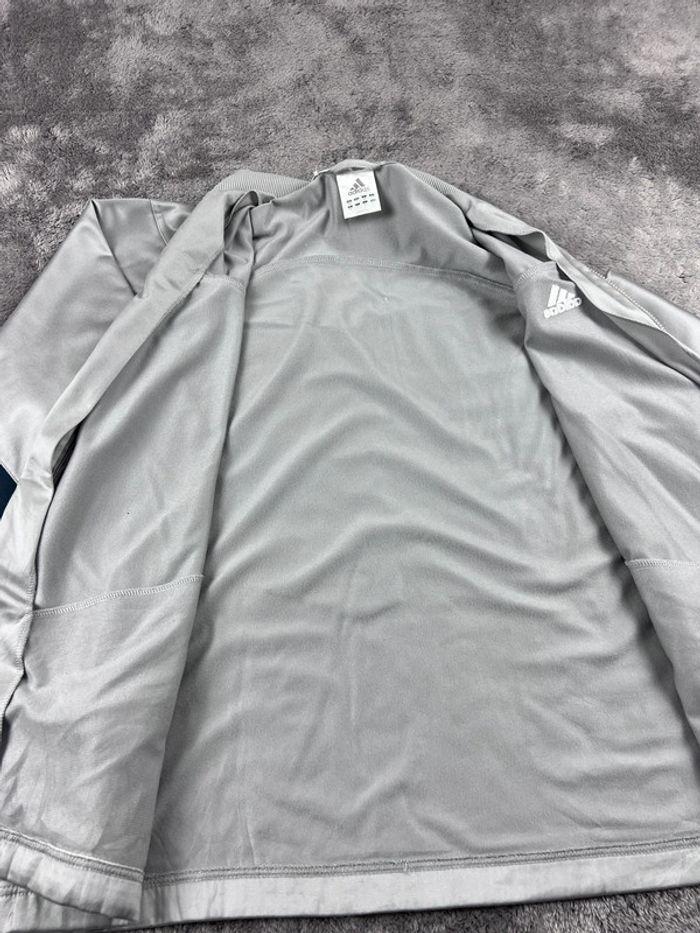 👕 Veste de Sport Adidas Vintage Gris Taille L 👕 - photo numéro 8