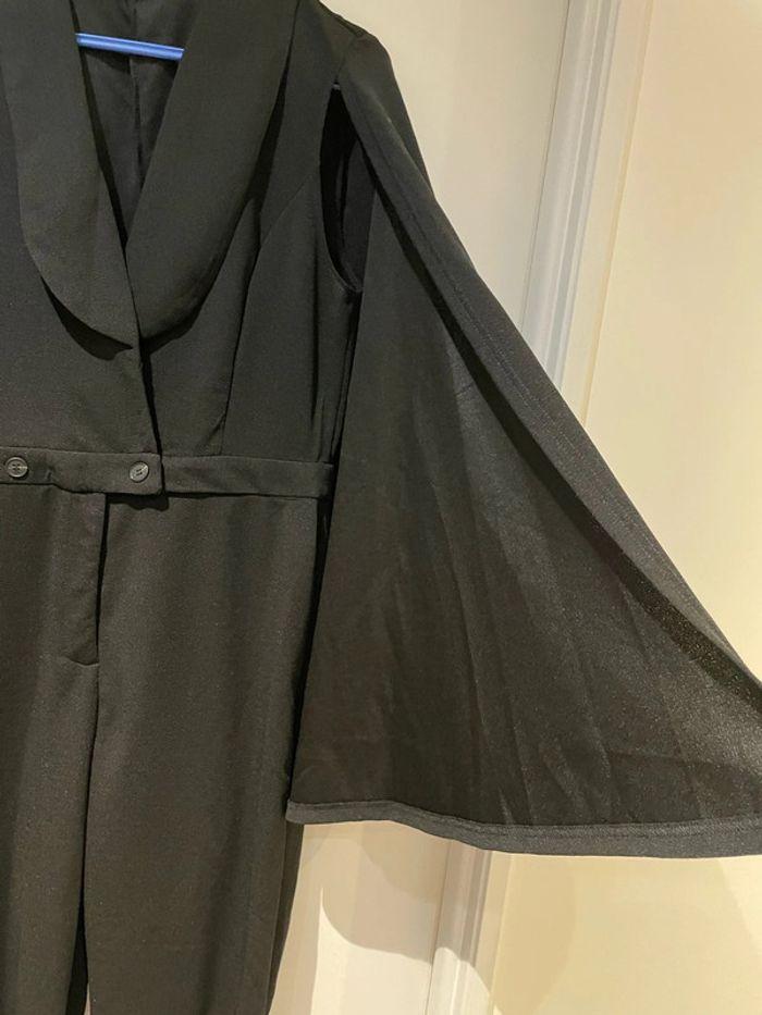 Combinaison pantalon sans manches effet poncho intégré noir Shein taille XL - photo numéro 6