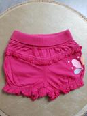 Short rose Gémo 3 mois neuf