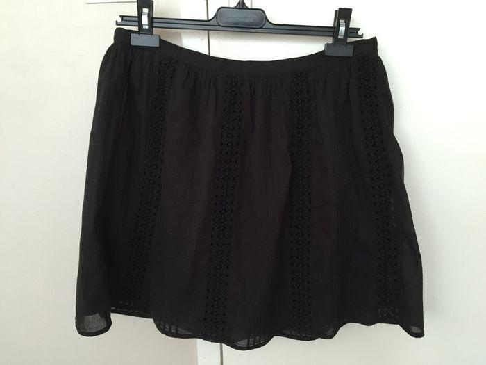 Jupe noire Pablo Gerard Darel en crochet Taille 42 - photo numéro 1