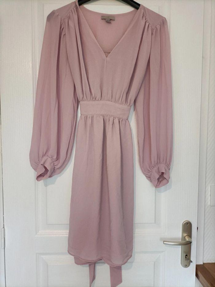 Robe neuve rose poudrée S H&M - photo numéro 1