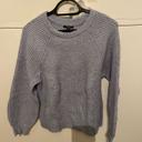 Pull bleu ciel col rond