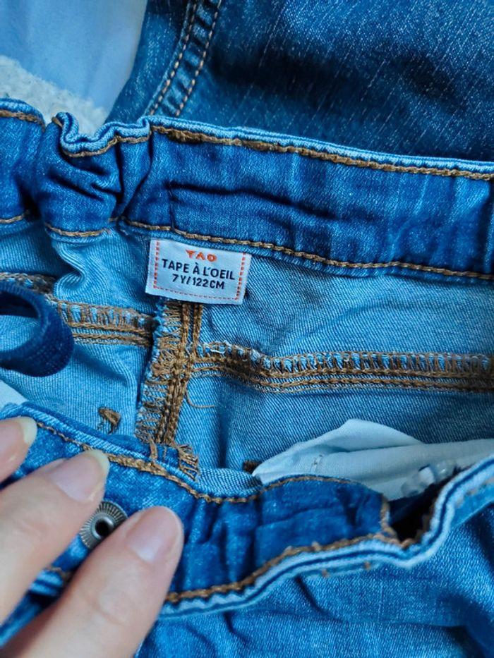 Jeans taille 7 ans bon état TAO - photo numéro 5