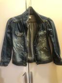 Veste en jeans fille taille 6 ans