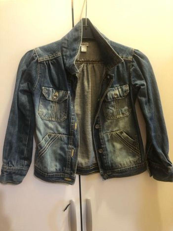 Veste en jeans fille taille 6 ans - photo numéro 1