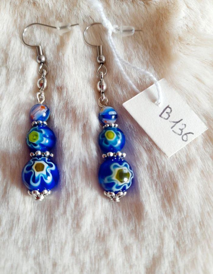 Boucles d'oreilles ethnique hippie bohème elfique médiéval angélique