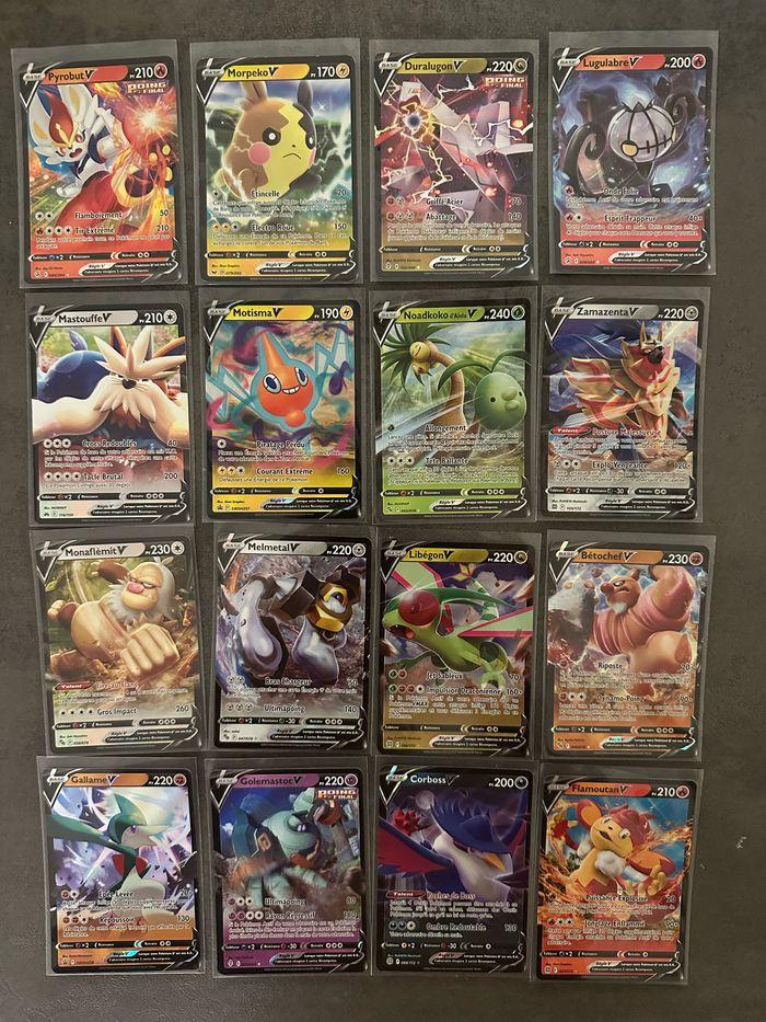 Cartes Pokémon V françaises : lot carte pokemon - photo numéro 1