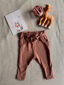 Pantalon sarouel marron prénatal 1 mois