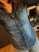 Chemise effet jean taille 38