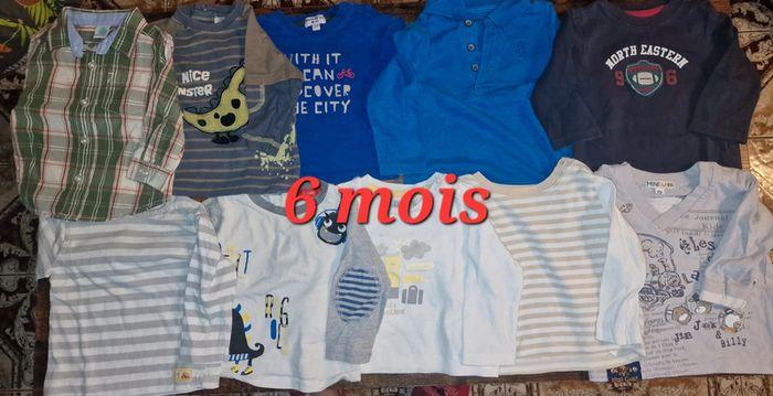 Lot tee-shirt 6 mois