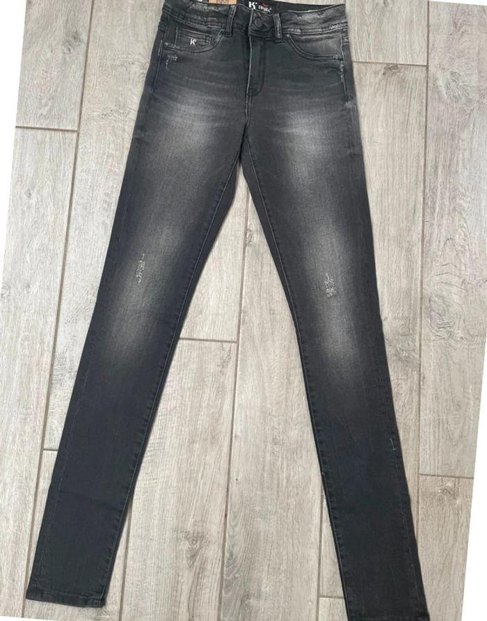 Jeans Kaporal femme taille W24 L 32  skinny - photo numéro 4