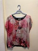 Teeshirt rose "Beauty" L